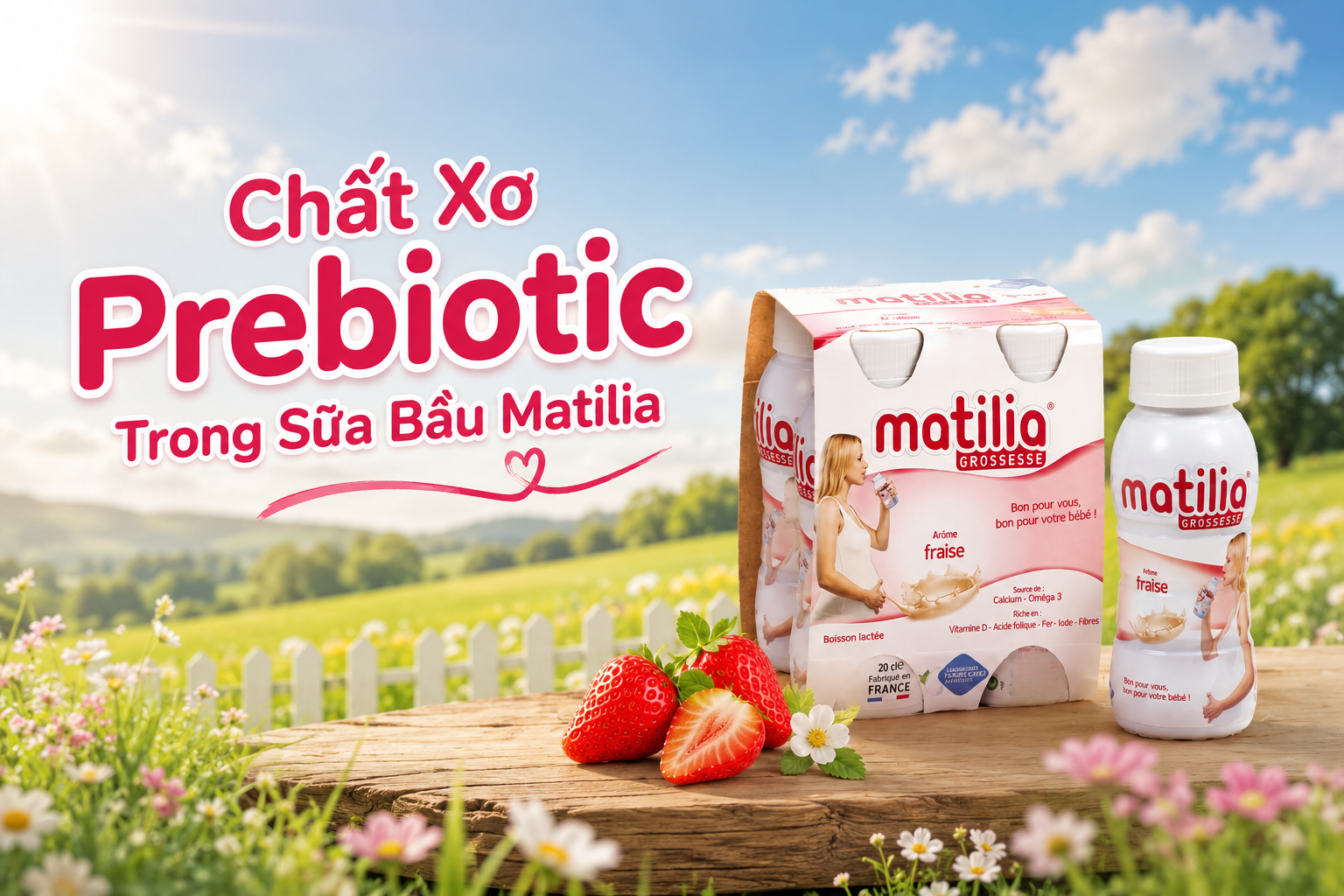Chất Xơ Prebiotic Trong Sữa Bầu Matilia Giúp Mẹ Bầu Giảm Táo Bón, Hỗ Trợ Hệ Tiêu Hóa Khỏe Mạnh