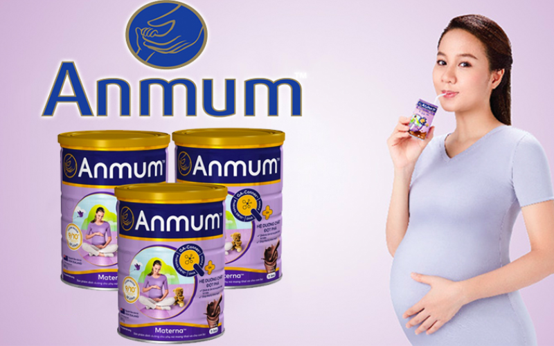 Sữa bầu Anmum Materna kiểm soát cân nặng của mẹ