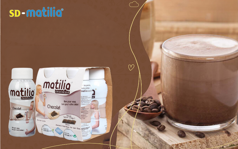 Sữa bầu vị Socola giúp che đi vị tanh nồng của sữa bầu