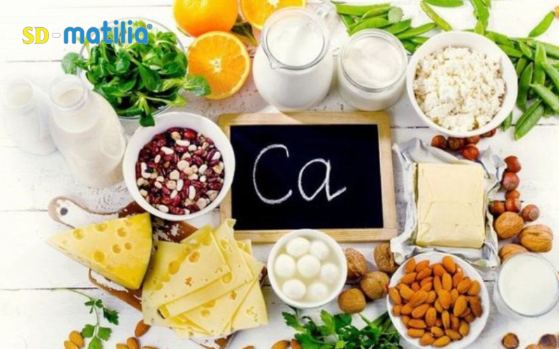 Canxi giúp xương, răng bé chắc khỏe - vitamin D hỗ trợ hấp thu canxi vào xương