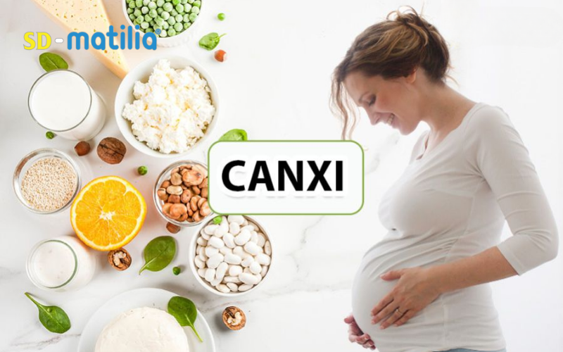 3 tháng giữa thai kỳ là giai đoạn bé tăng trưởng mạnh nên cần lượng lớn Canxi và DHA