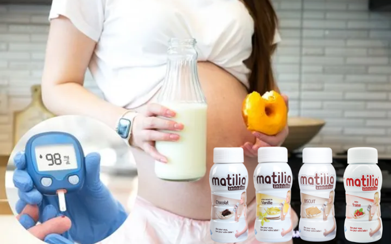 Sữa bầu ít đường giúp bổ sung đầy đủ dưỡng chất cho thai nhi mà không làm tăng chỉ số đường huyết