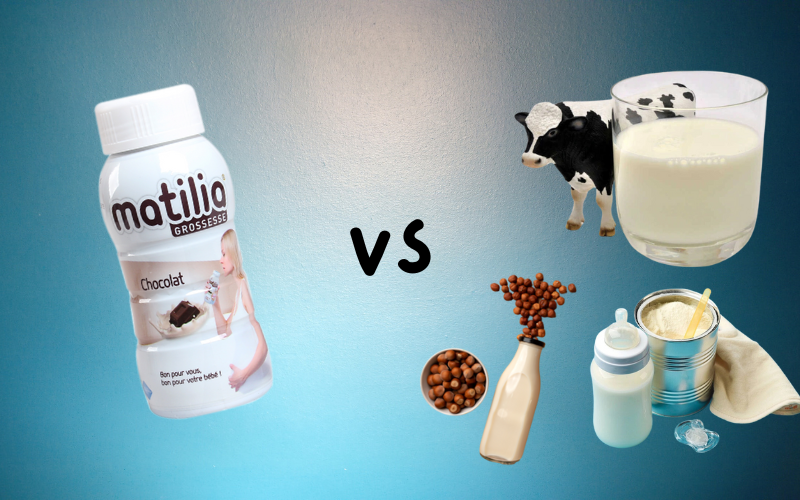 So sánh dinh dưỡng giữa sữa bầu và các loại sữa khác