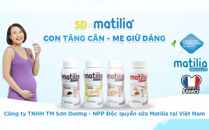 Lợi ích khi mua sữa Matilia chính hãng do công ty Sơn Dương phân phối