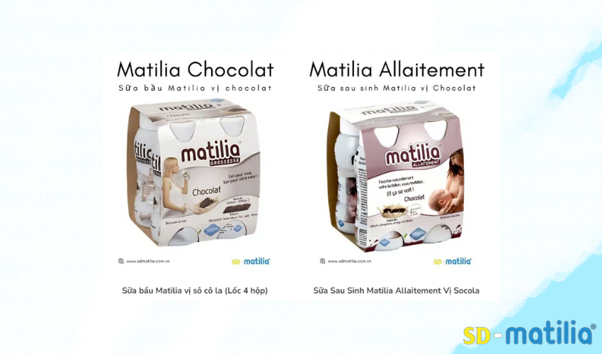 Sản phẩm sữa bầu và sau sinh Matilia