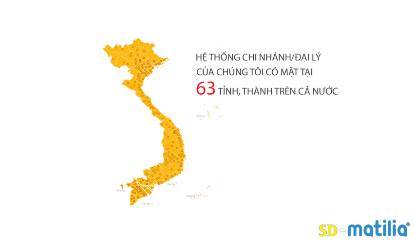 Đại lý “phủ sóng” toàn quốc