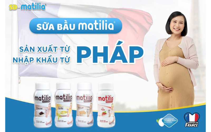 Giá bán và địa chỉ mua sữa bầu Matilia chính hãng 