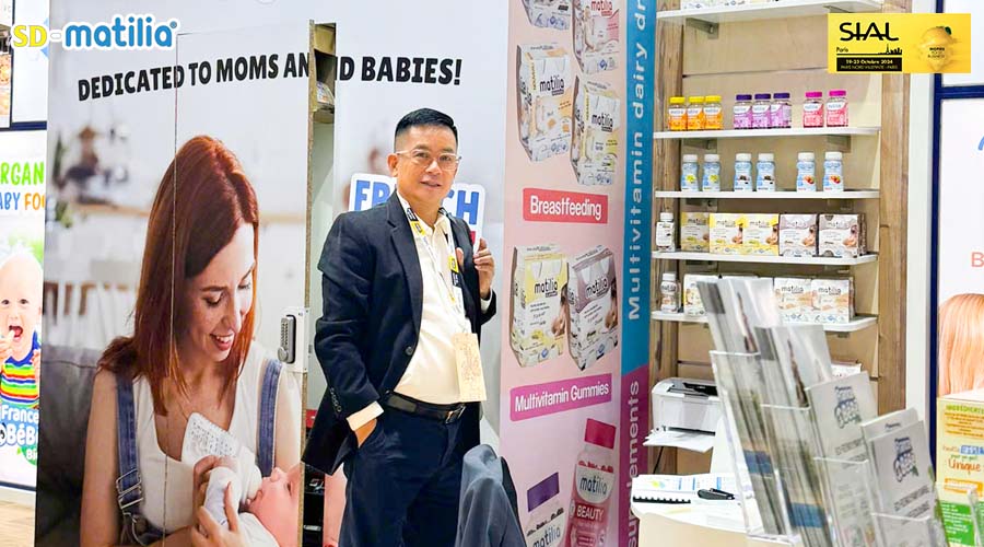 sd-matilia tham dự sial paris 2024, sial paris 2024, matilia, sữa bầu matilia, công ty sơn dương