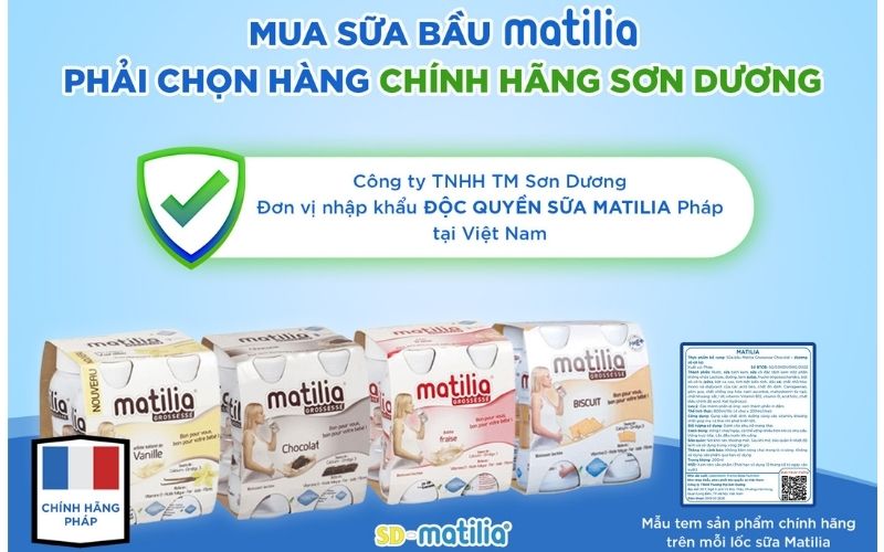 Mua sữa bầu Maitilia chính hãng từ công ty Sơn Dương