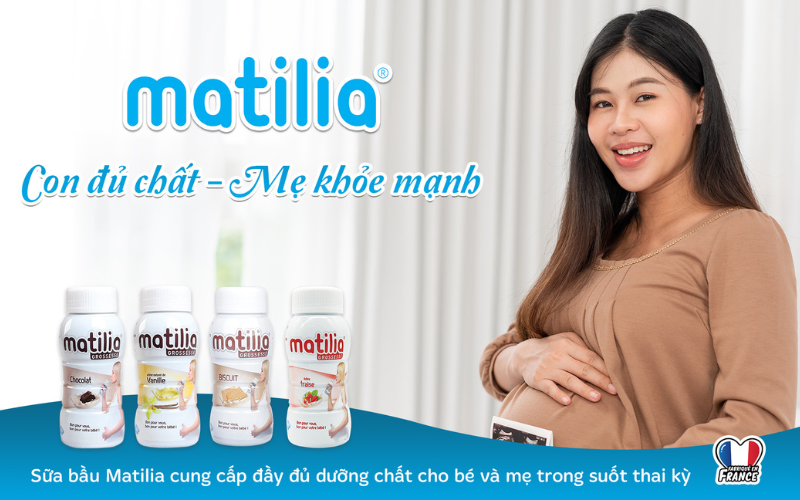 Sữa bầu Matilia dạng bột vẫn chưa được ra mắt tại Việt Nam