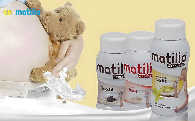 Sữa bầu Matilia dạng đóng chai tiện lợi được nhiều mẹ bầu tin dùng