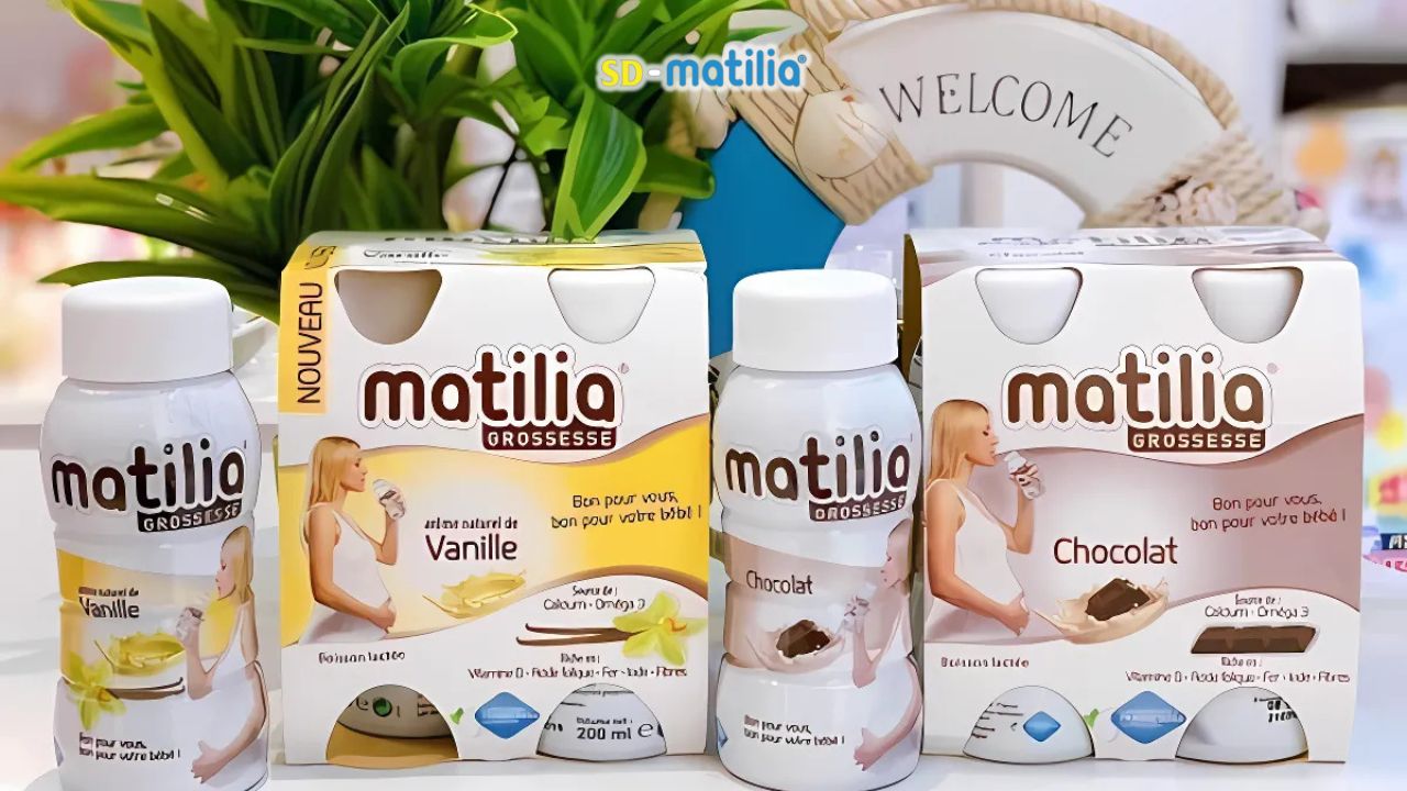 Sữa bầu Matilia giúp bổ sung dưỡng chất nhanh chóng