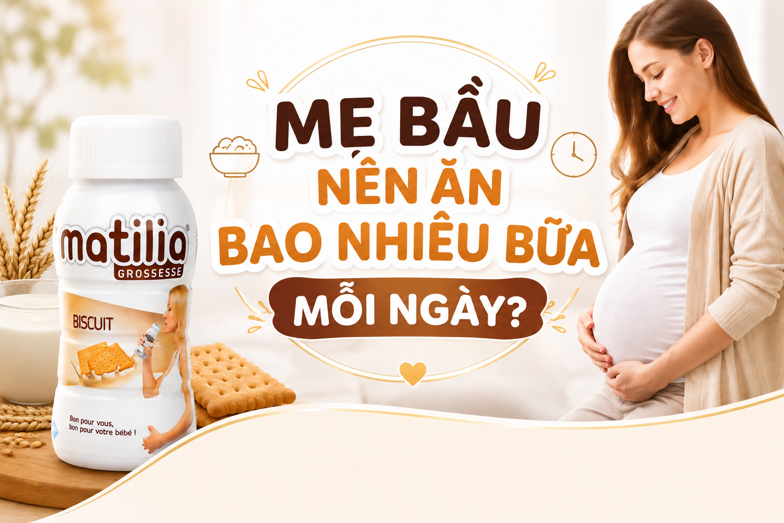 Mẹ bầu nên ăn bao nhiêu bữa mỗi ngày? Gợi ý chế độ ăn hợp lý trong thai kỳ