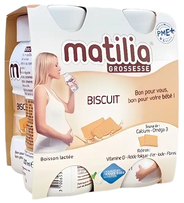 Sữa bầu Matilia vị Biscuit – Lốc 4 hộp
