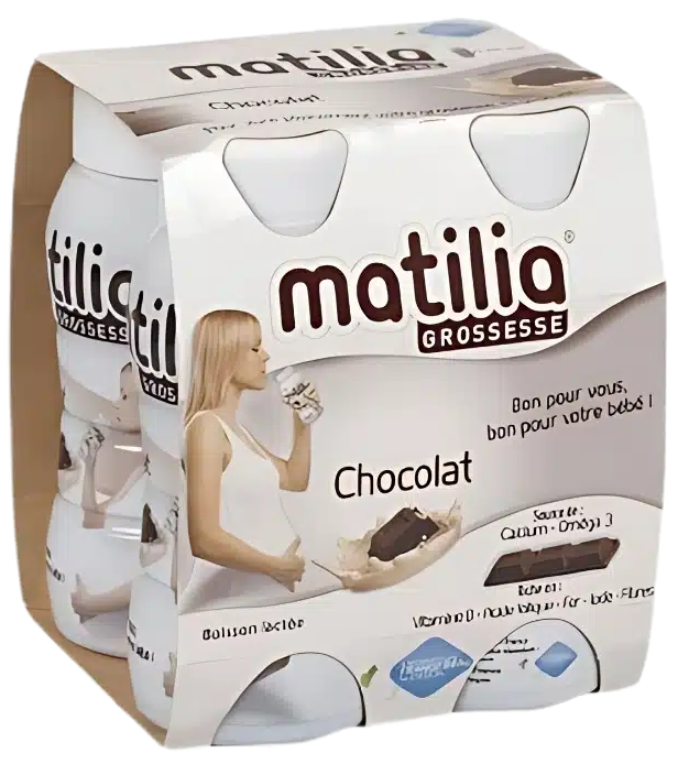 Sữa bầu Matilia vị Socola – Lốc 4 hộp