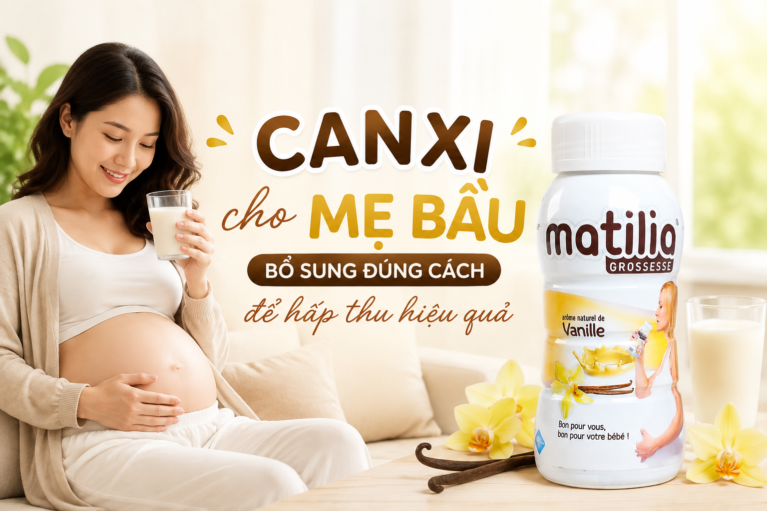 Canxi Cho Mẹ Bầu: Bổ Sung Đúng Cách Để Hấp Thu Hiệu Quả