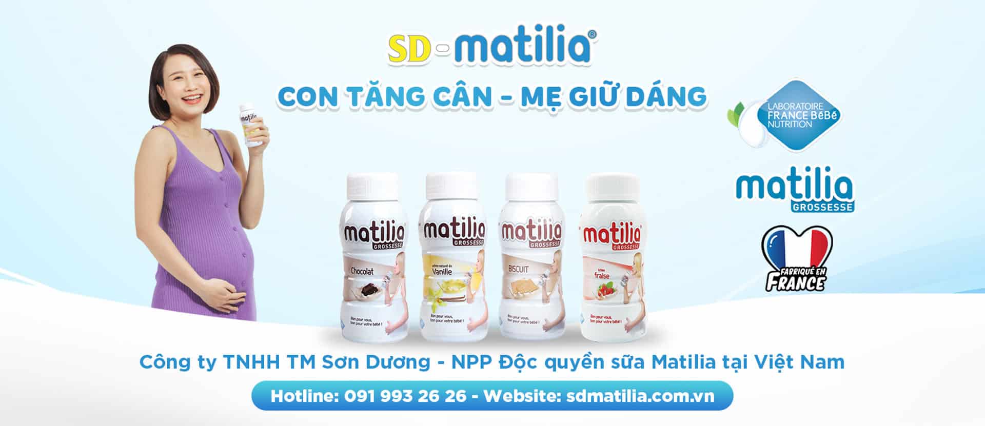 sữa bầu matilia