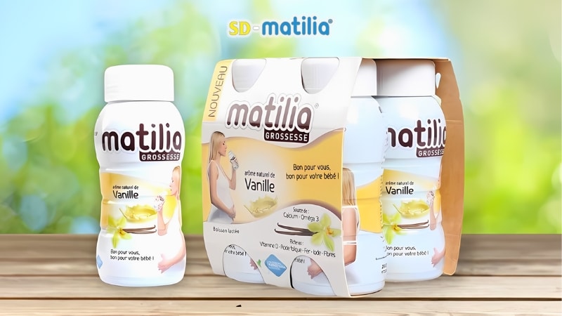 Thành phần dinh dưỡng sữa bầu Matilia gồm cả vitamin B12