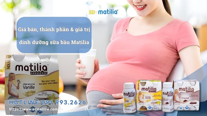 Đánh giá sữa bầu Matilia