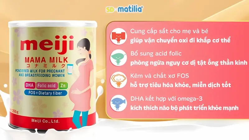 Sữa sau sinh Meiji Mama