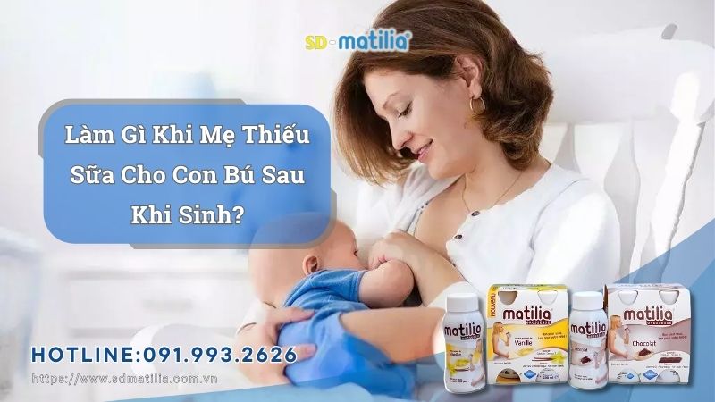 Làm Gì Khi Mẹ Thiếu Sữa Cho Con Bú Sau Khi Sinh - 1