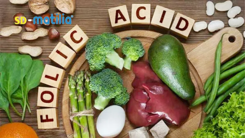 vitamin cho mẹ bầu: acid folic