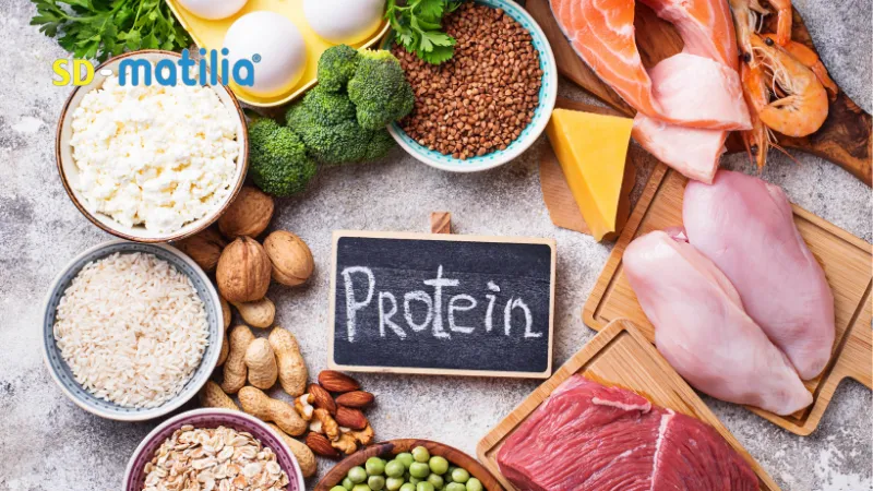 vitamin cho mẹ bầu: Protein