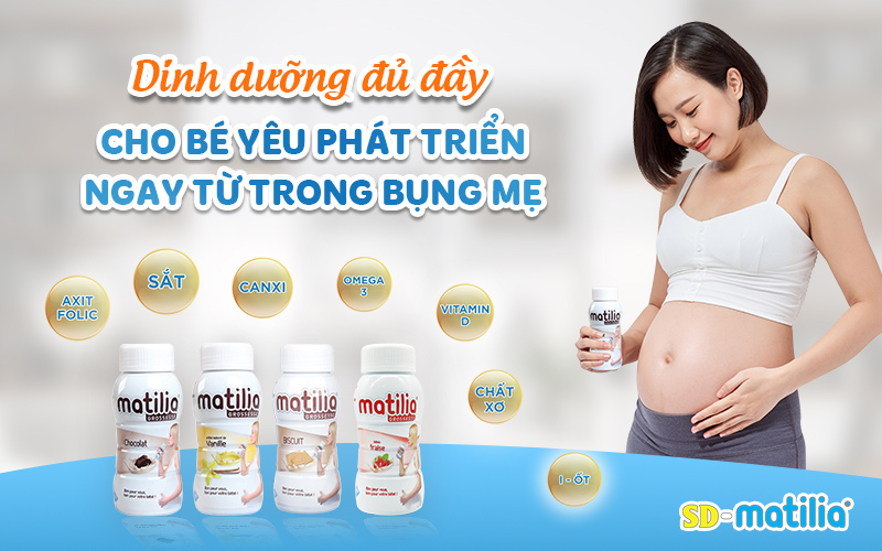 Sữa bầu Matilia là sản phẩm uy tín của công ty Laboratoire France BéBé Nutrition, Pháp