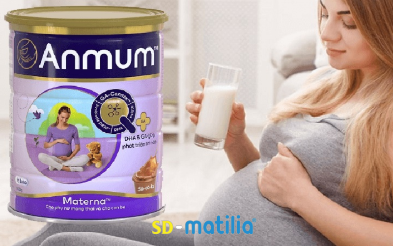 Anmum Materna cũng là một loại sữa bầu cho mẹ bầu bị thừa cân được yêu thích hiện nay