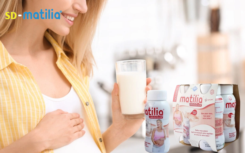 Sữa bầu Matilia là nguồn cung cấp dinh dưỡng đầy đủ với hàm lượng phù hợp và cân đối