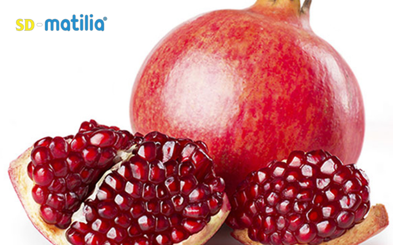 Lựu giàu vitamin C và chất chống oxy hóa, giúp nâng cao tuần hoàn máu