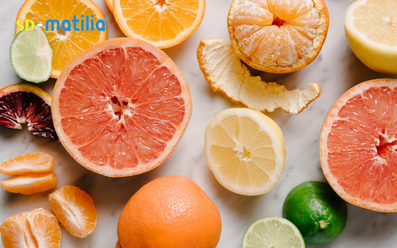 Các loại trái cây có muối rất giàu vitamin C và chất xơ tăng cường hệ miễn dịch tối ưu