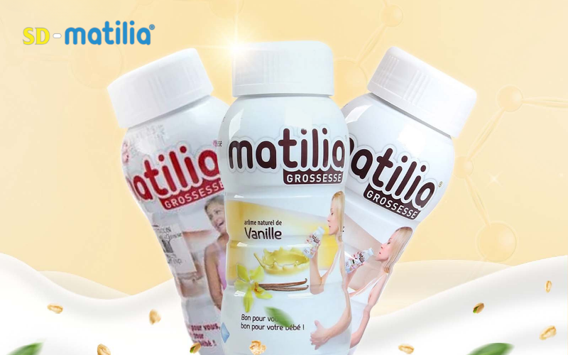 Sữa bầu Matilia giàu dinh dưỡng và vitamin nhóm B phù hợp cho mẹ bầu ốm nghén