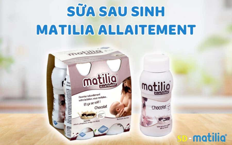 Sữa sau sinh Matilia Allaitement - Cải thiện chất lượng sữa mẹ